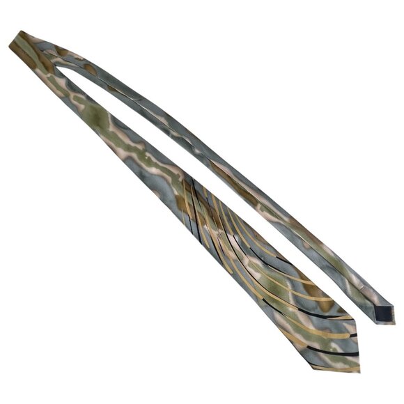 J Garcia More Arches Limited Edition Silk Tie Collection Forty-Six Camouflage Pa - Picture 8 of 11
